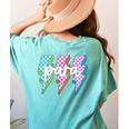 Para Squad Paraprofessional Teacher Lightning Bolt Women's Comfort Colors T-Shirt Back Print Chalky Mint Para Squad Paraprofessional Teacher Lightning Bolt Women's Comfort Colors T-Shirt Back Print Chalky Mint