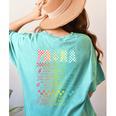Para Tour Paraprofessional Squad Rock Teacher Back To School Women's Comfort Colors T-Shirt Back Print Chalky Mint