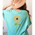 Paraprofessional Para Sunflower Teacher Back To School Women's Comfort Colors T-Shirt Back Print Chalky Mint Paraprofessional Para Sunflower Teacher Back To School Women's Comfort Colors T-Shirt Back Print Chalky Mint