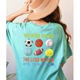 PE Teacher The More You Say Physical Education Teacher Women's Comfort Colors T-Shirt Back Print Chalky Mint