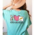 Peace Love Visuals Special Education Teacher Dream Team Women's Comfort Colors T-Shirt Back Print Chalky Mint Peace Love Visuals Special Education Teacher Dream Team Women's Comfort Colors T-Shirt Back Print Chalky Mint