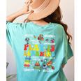 Play Is Learning Kindergarten Preschool Teacher Appreciation Women's Comfort Colors T-Shirt Back Print Chalky Mint Play Is Learning Kindergarten Preschool Teacher Appreciation Women's Comfort Colors T-Shirt Back Print Chalky Mint