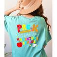 Pre-k Where The Adventure Begins First Day Of Prek Teacher Women's Comfort Colors T-Shirt Back Print Chalky Mint Pre-k Where The Adventure Begins First Day Of Prek Teacher Women's Comfort Colors T-Shirt Back Print Chalky Mint