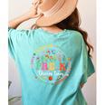 Pre-K Dream Team Back To School Teacher Flower Women's Comfort Colors T-Shirt Back Print Chalky Mint Pre-K Dream Team Back To School Teacher Flower Women's Comfort Colors T-Shirt Back Print Chalky Mint