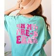In My Pre-K Era Teachers Women Back To School Kids Girls Women's Comfort Colors T-Shirt Back Print Chalky Mint In My Pre-K Era Teachers Women Back To School Kids Girls Women's Comfort Colors T-Shirt Back Print Chalky Mint