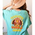 Preschool Gobble Squad Cute Turkey Thanksgiving Teacher Women's Comfort Colors T-Shirt Back Print Chalky Mint Preschool Gobble Squad Cute Turkey Thanksgiving Teacher Women's Comfort Colors T-Shirt Back Print Chalky Mint
