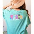 Preschool Squad Team Pre-K Crew Back To School Teacher Women's Comfort Colors T-Shirt Back Print Chalky Mint Preschool Squad Team Pre-K Crew Back To School Teacher Women's Comfort Colors T-Shirt Back Print Chalky Mint
