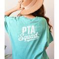 PTA Squad Parent Teacher Association Back To School Teacher Women's Comfort Colors T-Shirt Back Print Chalky Mint PTA Squad Parent Teacher Association Back To School Teacher Women's Comfort Colors T-Shirt Back Print Chalky Mint