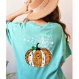 Pumpkin Music Teacher Halloween Fall Music Notes Autumn Women's Comfort Colors T-Shirt Back Print Chalky Mint Pumpkin Music Teacher Halloween Fall Music Notes Autumn Women's Comfort Colors T-Shirt Back Print Chalky Mint