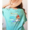 If You Can Read This Thank A Teacher Women's Comfort Colors T-Shirt Back Print Chalky Mint