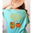 Reading 67 Meme English Teacher 6 7 Book Lover Humor Women's Comfort Colors T-Shirt Back Print Chalky Mint Reading 67 Meme English Teacher 6 7 Book Lover Humor Women's Comfort Colors T-Shirt Back Print Chalky Mint