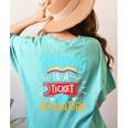 Reading Adventure Library Student Teacher Book Women's Comfort Colors T-Shirt Back Print Chalky Mint Reading Adventure Library Student Teacher Book Women's Comfort Colors T-Shirt Back Print Chalky Mint