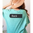 Retro ABCD Teacher Tour Kindergarten Teacher Back To School Women's Comfort Colors T-Shirt Back Print Chalky Mint