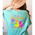 Retro Are You Falloween Direction Teacher Spooky Halloween Women's Comfort Colors T-Shirt Back Print Chalky Mint