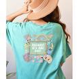 Retro Hooray It's Art Day Art Teacher Back To School Women Women's Comfort Colors T-Shirt Back Print Chalky Mint Retro Hooray It's Art Day Art Teacher Back To School Women Women's Comfort Colors T-Shirt Back Print Chalky Mint