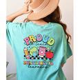 Retro Proud To Teach Multilingual Learners English Teacher Women's Comfort Colors T-Shirt Back Print Chalky Mint Retro Proud To Teach Multilingual Learners English Teacher Women's Comfort Colors T-Shirt Back Print Chalky Mint