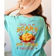 This Is My Scary Gym Teacher Costume Pumpkin Halloween Men Women Women's Comfort Colors T-Shirt Back Print Chalky Mint This Is My Scary Gym Teacher Costume Pumpkin Halloween Men Women Women's Comfort Colors T-Shirt Back Print Chalky Mint