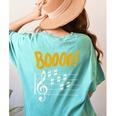 Scary Key Signature Boo Music Halloween Musician Teacher Men Women Women's Comfort Colors T-Shirt Back Print Chalky Mint Scary Key Signature Boo Music Halloween Musician Teacher Men Women Women's Comfort Colors T-Shirt Back Print Chalky Mint