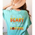 This Is My Scary Math Teacher Costume Halloween Women's Comfort Colors T-Shirt Back Print Chalky Mint This Is My Scary Math Teacher Costume Halloween Women's Comfort Colors T-Shirt Back Print Chalky Mint