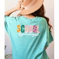 School Psychologist Rainbow Psychology Teacher Women's Comfort Colors T-Shirt Back Print Chalky Mint School Psychologist Rainbow Psychology Teacher Women's Comfort Colors T-Shirt Back Print Chalky Mint