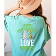 School Psychologists Love Brains Halloween Teacher Counselor Women's Comfort Colors T-Shirt Back Print Chalky Mint School Psychologists Love Brains Halloween Teacher Counselor Women's Comfort Colors T-Shirt Back Print Chalky Mint