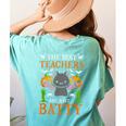 School Teacher A Bit Batty Teaching Bat Halloween Costume Women's Comfort Colors T-Shirt Back Print Chalky Mint School Teacher A Bit Batty Teaching Bat Halloween Costume Women's Comfort Colors T-Shirt Back Print Chalky Mint