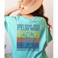 Science It's Like Magic But Real Science Teacher Geek Nerd Women's Comfort Colors T-Shirt Back Print Chalky Mint Science It's Like Magic But Real Science Teacher Geek Nerd Women's Comfort Colors T-Shirt Back Print Chalky Mint