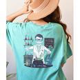 Science Teacher Halloween Skeleton Scientist Chemistry Women's Comfort Colors T-Shirt Back Print Chalky Mint Science Teacher Halloween Skeleton Scientist Chemistry Women's Comfort Colors T-Shirt Back Print Chalky Mint