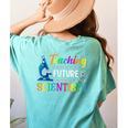 Science Teacher Teaching Future Scientists School Instructor Women's Comfort Colors T-Shirt Back Print Chalky Mint Science Teacher Teaching Future Scientists School Instructor Women's Comfort Colors T-Shirt Back Print Chalky Mint