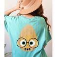 The Smart Seed Good Egg Teacher Halloween Costume Food Group Women's Comfort Colors T-Shirt Back Print Chalky Mint The Smart Seed Good Egg Teacher Halloween Costume Food Group Women's Comfort Colors T-Shirt Back Print Chalky Mint