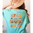 Sped Teacher Gobble Squad Thanksgiving Special Education Women's Comfort Colors T-Shirt Back Print Chalky Mint Sped Teacher Gobble Squad Thanksgiving Special Education Women's Comfort Colors T-Shirt Back Print Chalky Mint