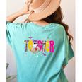 Spooky Halloween Teacher Para Counselor SPED Preppy Boo Kids Women's Comfort Colors T-Shirt Back Print Chalky Mint Spooky Halloween Teacher Para Counselor SPED Preppy Boo Kids Women's Comfort Colors T-Shirt Back Print Chalky Mint