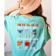 Spooky Syllables Teacher Halloween Educational Kids Women's Comfort Colors T-Shirt Back Print Chalky Mint Spooky Syllables Teacher Halloween Educational Kids Women's Comfort Colors T-Shirt Back Print Chalky Mint