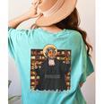 St Jean Baptiste De La Salle Patron Saint Education Teachers Women's Comfort Colors T-Shirt Back Print Chalky Mint St Jean Baptiste De La Salle Patron Saint Education Teachers Women's Comfort Colors T-Shirt Back Print Chalky Mint