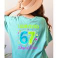 I Survived 67 Days Of School 67 Meme Science Teacher Women's Comfort Colors T-Shirt Back Print Chalky Mint I Survived 67 Days Of School 67 Meme Science Teacher Women's Comfort Colors T-Shirt Back Print Chalky Mint