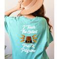 I Teach The Cutest Pre-K Pilgrims Thanksgiving Teacher Item Women's Comfort Colors T-Shirt Back Print Chalky Mint I Teach The Cutest Pre-K Pilgrims Thanksgiving Teacher Item Women's Comfort Colors T-Shirt Back Print Chalky Mint