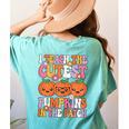 I Teach The Cutest Pumpkins Halloween Fall Teacher Women Women's Comfort Colors T-Shirt Back Print Chalky Mint I Teach The Cutest Pumpkins Halloween Fall Teacher Women Women's Comfort Colors T-Shirt Back Print Chalky Mint