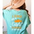 I Teach The Cutest Pumpkins In The Patch Teacher School For Men Women Kids Women's Comfort Colors T-Shirt Back Print Chalky Mint I Teach The Cutest Pumpkins In The Patch Teacher School For Men Women Kids Women's Comfort Colors T-Shirt Back Print Chalky Mint