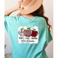 Teach Love Inspire Pre-k Teacher Apple Leopard Red Plain Women's Comfort Colors T-Shirt Back Print Chalky Mint Teach Love Inspire Pre-k Teacher Apple Leopard Red Plain Women's Comfort Colors T-Shirt Back Print Chalky Mint