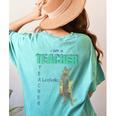 I Am A Teacher Alcoholic Cat Beer Feline Men Women Women's Comfort Colors T-Shirt Back Print Chalky Mint I Am A Teacher Alcoholic Cat Beer Feline Men Women Women's Comfort Colors T-Shirt Back Print Chalky Mint