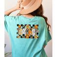 Teacher Appreciation Boho Floral Leopard Checkered Women's Comfort Colors T-Shirt Back Print Chalky Mint Teacher Appreciation Boho Floral Leopard Checkered Women's Comfort Colors T-Shirt Back Print Chalky Mint