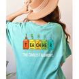 Teacher The Coolest Element Chemistry Periodic Table Science Women's Comfort Colors T-Shirt Back Print Chalky Mint Teacher The Coolest Element Chemistry Periodic Table Science Women's Comfort Colors T-Shirt Back Print Chalky Mint