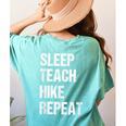 Teacher Hiking Shirt Teaching Hiker T Shirt Women's Comfort Colors T-Shirt Back Print Chalky Mint Teacher Hiking Shirt Teaching Hiker T Shirt Women's Comfort Colors T-Shirt Back Print Chalky Mint