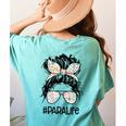 Teacher Para Life Tee Paraprofessional Cute Messy Bun Women's Comfort Colors T-Shirt Back Print Chalky Mint Teacher Para Life Tee Paraprofessional Cute Messy Bun Women's Comfort Colors T-Shirt Back Print Chalky Mint