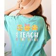 Teacher I Teach Smart Cookies For Men Women Kids Women's Comfort Colors T-Shirt Back Print Chalky Mint Teacher I Teach Smart Cookies For Men Women Kids Women's Comfort Colors T-Shirt Back Print Chalky Mint