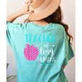 Teacher Of Tiny Humans Preschool Pre K Kindergarten Teacher Women's Comfort Colors T-Shirt Back Print Chalky Mint Teacher Of Tiny Humans Preschool Pre K Kindergarten Teacher Women's Comfort Colors T-Shirt Back Print Chalky Mint