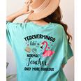 Teachermingo Like A Normal Teacher Only More Fabulous Women's Comfort Colors T-Shirt Back Print Chalky Mint Teachermingo Like A Normal Teacher Only More Fabulous Women's Comfort Colors T-Shirt Back Print Chalky Mint
