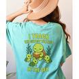 Teachers Day Women's Comfort Colors T-Shirt Back Print Chalky Mint Teachers Day Women's Comfort Colors T-Shirt Back Print Chalky Mint