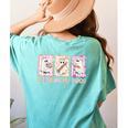 Teaching Is My Boos Teacher Ghost Halloween Women Girls Women's Comfort Colors T-Shirt Back Print Chalky Mint Teaching Is My Boos Teacher Ghost Halloween Women Girls Women's Comfort Colors T-Shirt Back Print Chalky Mint