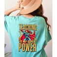 Teaching Is My Super Power Superhero Teacher Women's Comfort Colors T-Shirt Back Print Chalky Mint Teaching Is My Super Power Superhero Teacher Women's Comfort Colors T-Shirt Back Print Chalky Mint